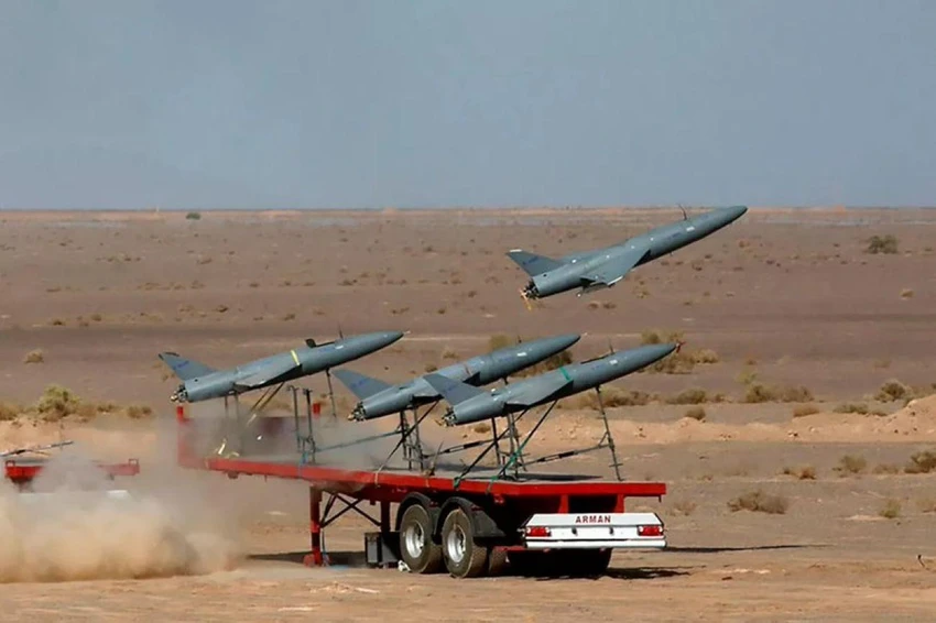 UAV Arash-2 của Iran. Ảnh: The EurAsian Times UAV Arash-2 của Iran. Ảnh: The EurAsian Times