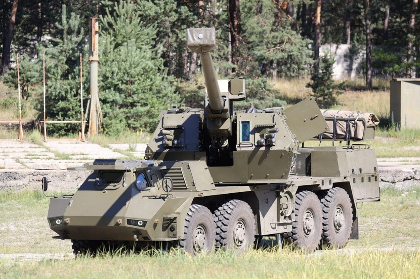 Pháo tự hành Zusana-2 của Slovakia. Ảnh: Defense Express