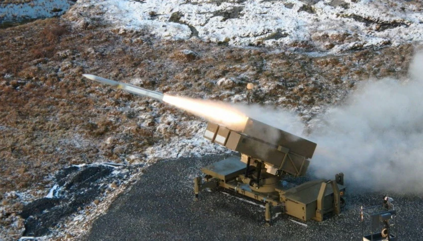 Hệ thống phòng không NASAMS. Ảnh: Raytheon