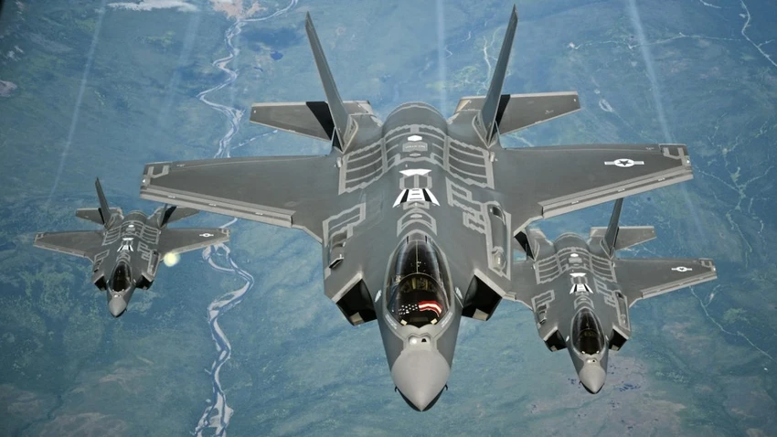 Tiêm kích tàng hình thế hệ thứ 5 của Mỹ. Ảnh: US Air Force Tiêm kích tàng hình thế hệ thứ 5 của Mỹ. Ảnh: US Air Force