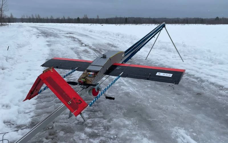 Privet-82, máy bay không người lái (UAV) cảm tử mới của Nga. Ảnh: topcor.ru Privet-82, máy bay không người lái (UAV) cảm tử mới của Nga. Ảnh: topcor.ru