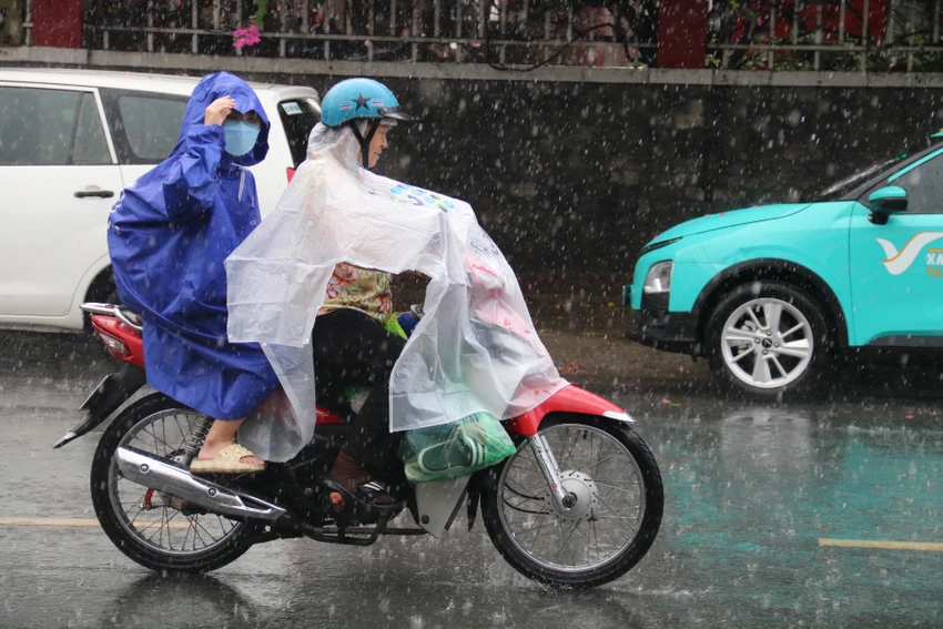 trời mưa