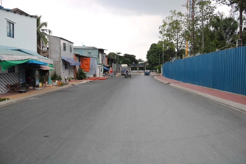 Tuyến đường này sẽ giải quyết ùn ứ, ngập nước cho khu vực.