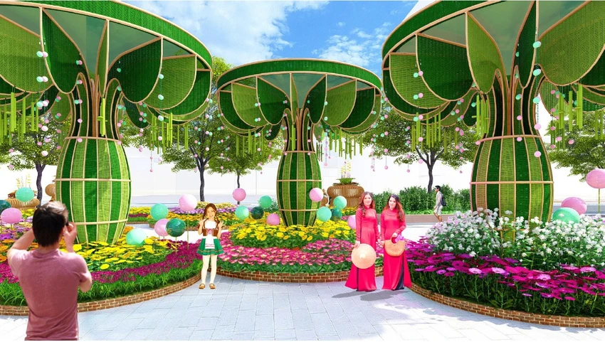 đường hoa nguyễn huệ