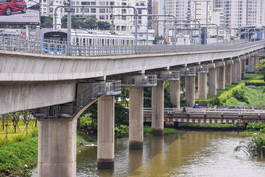 TP.HCM hiện mới có metro số 1 (Bến Thành - Suối Tiên).