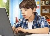 Trẻ em chơi game và mua sắm nhiều trong thời gian giãn cách