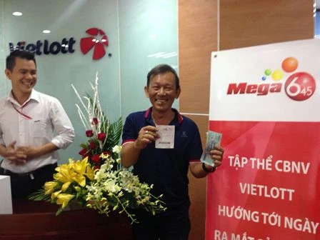 Đã có người trúng thưởng xổ số kiểu Mỹ ảnh 1 trúng thưởng sản phẩm Mega 6/45