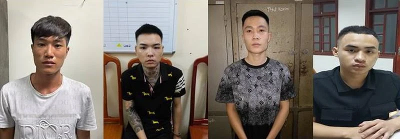 Trước đó, 4 đối tượng bị tạm giữ sau khi xảy ra án mạng. Ảnh: CACC Trước đó, 4 đối tượng bị tạm giữ sau khi xảy ra án mạng. Ảnh: CACC