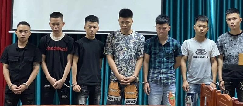Công an vừa tạm giữ thêm 7 đối tượng liên quan đến vụ việc. Ảnh: CACC Công an vừa tạm giữ thêm 7 đối tượng liên quan đến vụ việc. Ảnh: CACC