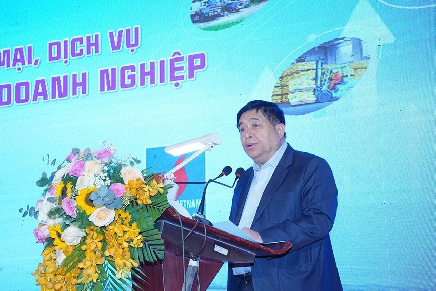 Bộ trưởng KHĐT Nguyễn Chí Dũng nhấn mạnh: Vùng ĐBSH chưa tận dụng hết tiềm năng, lợi thế để tạo động lực cho phát triển. Ảnh: CẤN DŨNG