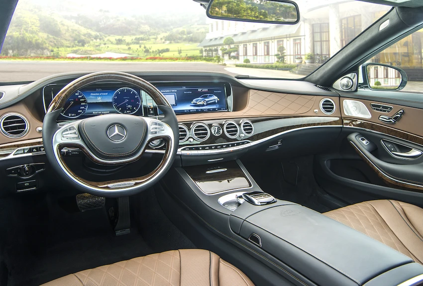Mercedes-Maybach S 500 và S 400: Siêu xe & siêu sang ảnh 7 Mercedes-Maybach S 500 và S 400: Siêu xe & siêu sang ảnh 7