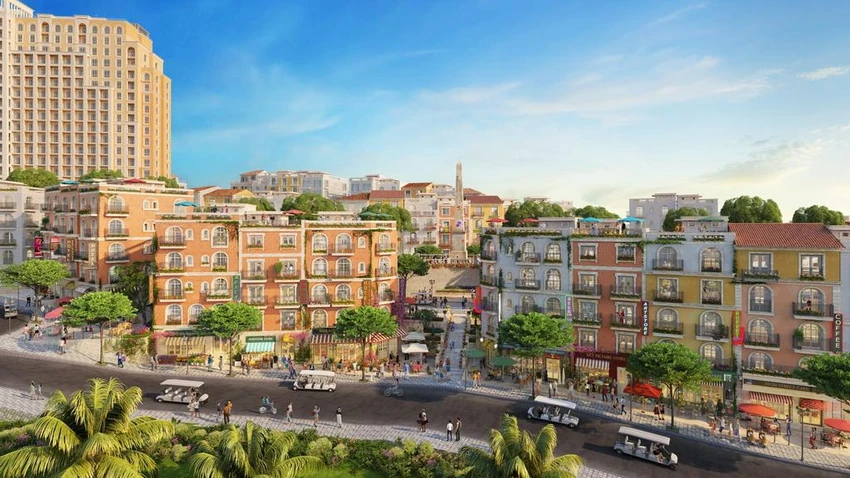 Shophouse đỉnh đồi The Center có vị trí vượt trội để kinh doanh du lịch Shophouse đỉnh đồi The Center có vị trí vượt trội để kinh doanh du lịch