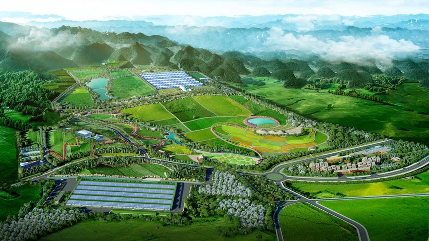 Phối cảnh dự án Thiên đường Bò sữa Mộc Châu Phối cảnh dự án Thiên đường Bò sữa Mộc Châu