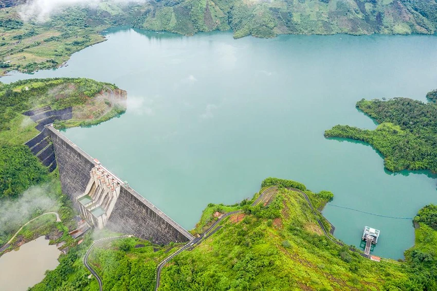 Hồ thủy điện Đồng Nai 3 tích nước đầy hồ vào cuối năm 2021 Hồ thủy điện Đồng Nai 3 tích nước đầy hồ vào cuối năm 2021