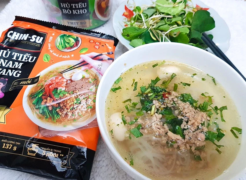 Hủ tiếu là món ăn sáng quen thuộc, được nhiều người ưa thích Hủ tiếu là món ăn sáng quen thuộc, được nhiều người ưa thích