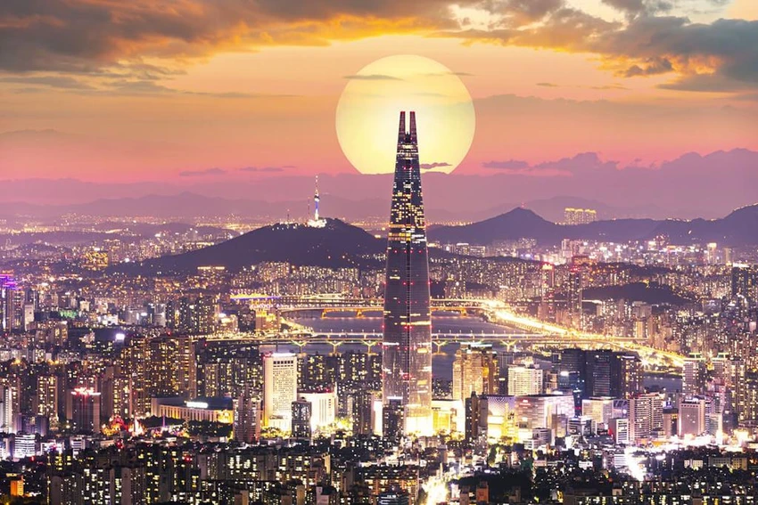Thủ đô Seoul năng động về đêm Thủ đô Seoul năng động về đêm
