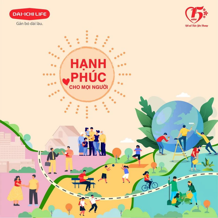 Dự án “Kết nối triệu yêu thương - Hạnh phúc cho mọi người” của Dai-ichi Life Việt Nam Dự án “Kết nối triệu yêu thương - Hạnh phúc cho mọi người” của Dai-ichi Life Việt Nam