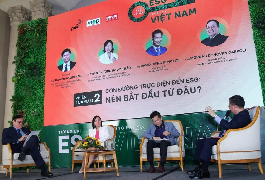 Tọa đàm với sự tham gia của các doanh nghiệp tích cực trên hành trình thực hành ESG Tọa đàm với sự tham gia của các doanh nghiệp tích cực trên hành trình thực hành ESG