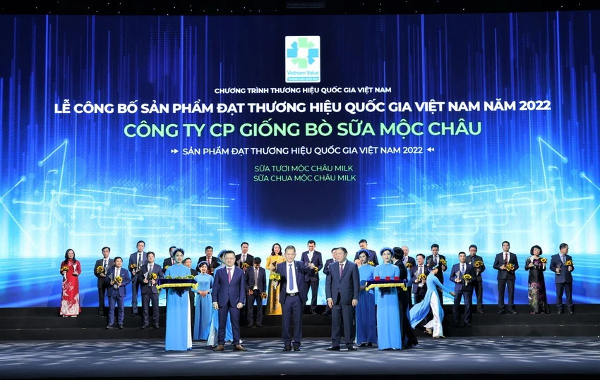 Mộc Châu Milk được vinh danh đạt Thương hiệu quốc gia năm 2022 Mộc Châu Milk được vinh danh đạt Thương hiệu quốc gia năm 2022