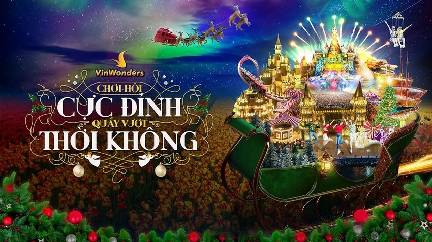 Ngược dòng thời gian, vui chơi thỏa thích tại VinWonders