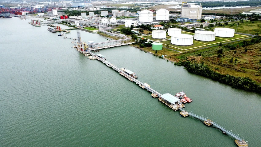 Kho cảng LNG Thị Vải (Bà Rịa - Vũng Tàu). Kho cảng LNG Thị Vải (Bà Rịa - Vũng Tàu).