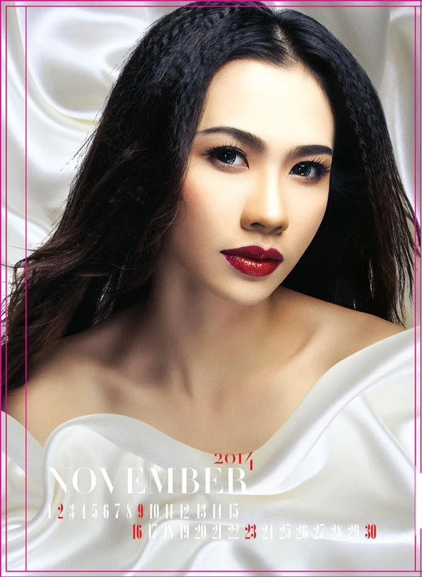 Chùm ảnh bán nude lịch 2014 của các người mẫu ảnh 11