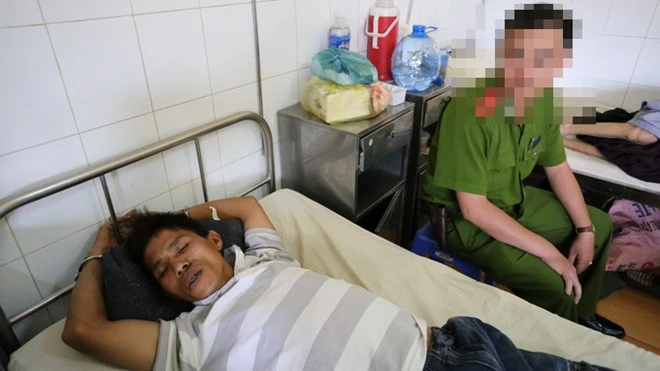 Trương Văn Thanh đang được điều trị tại Bệnh viện đa khoa II tỉnh Lâm Đồng.