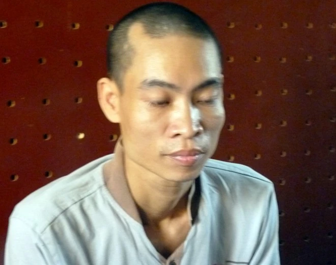 Nhất gây ra nhiều vụ trộm cắp trên địa bàn thị xã Sơn Tây. Ảnh:Việt Đức. Nhập mô tả cho ảnh