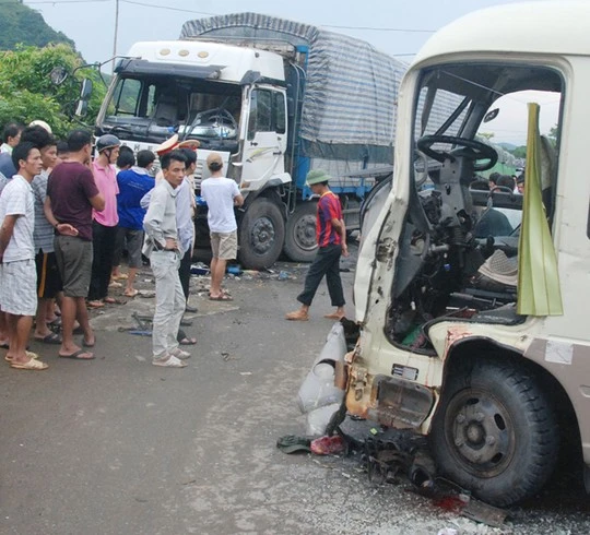 Hiện trường vụ tai nạn