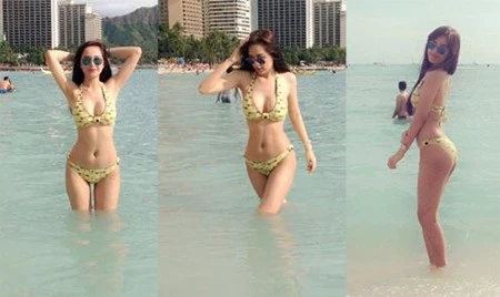 Mai Phương Thúy với thân hình nóng bỏng hút hồn. Nhập mô tả cho ảnh