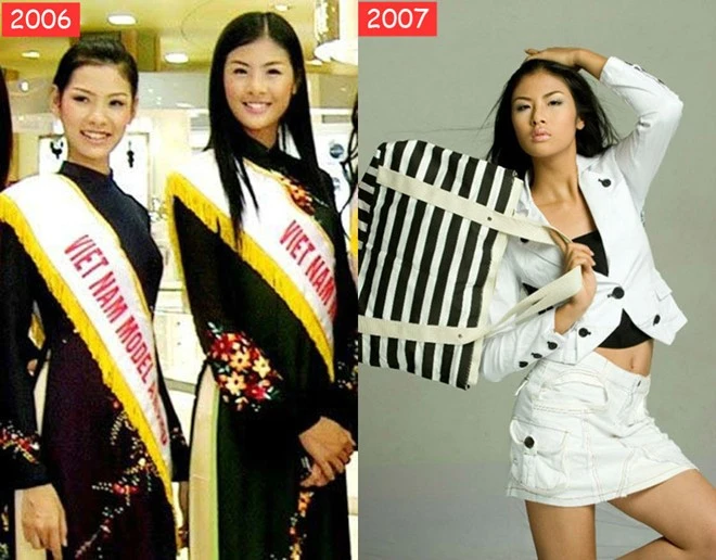 Khoảng thời gian từ năm 2004 - 2007, Ngọc Hân gây ấn tượng nhờ chiều cao nhưng chưa phải gương mặt được chú ý vì nhan sắc bình thường, làn da đen nhẻm. Nhập mô tả cho ảnh