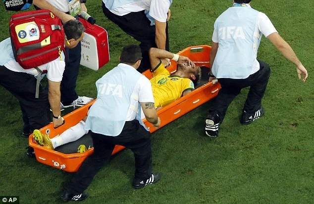 Neymar, Brazil, chấn thương Neymar, Brazil, chấn thương