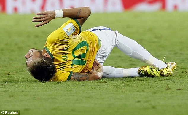 Neymar, Brazil, chấn thương Neymar, Brazil, chấn thương
