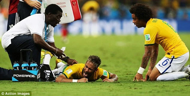 Neymar, Brazil, chấn thương Neymar, Brazil, chấn thương