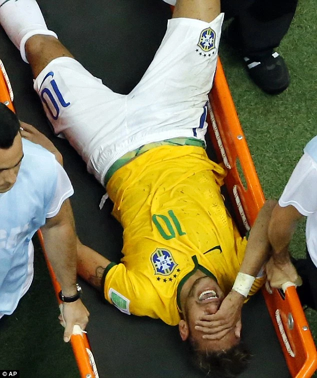 Neymar, Brazil, chấn thương Neymar, Brazil, chấn thương