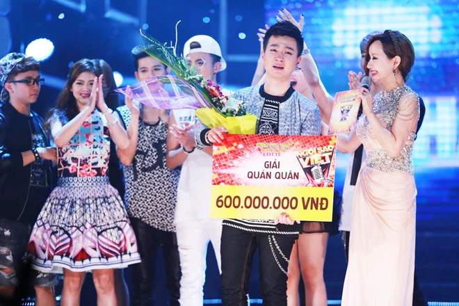 Thanh Tùng chiến thắng Ngôi Sao Việt 2014 ảnh 4