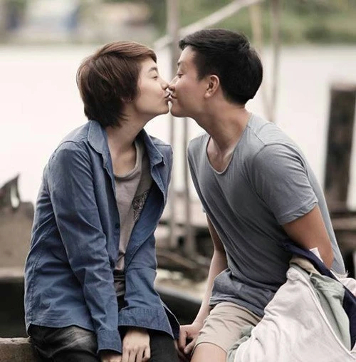 Đông Dương và Hải Minh trongVừa đi vừa khóc. Những cặp đôi duyên nợ 'yêu đi yêu lại' của màn ảnh Việt