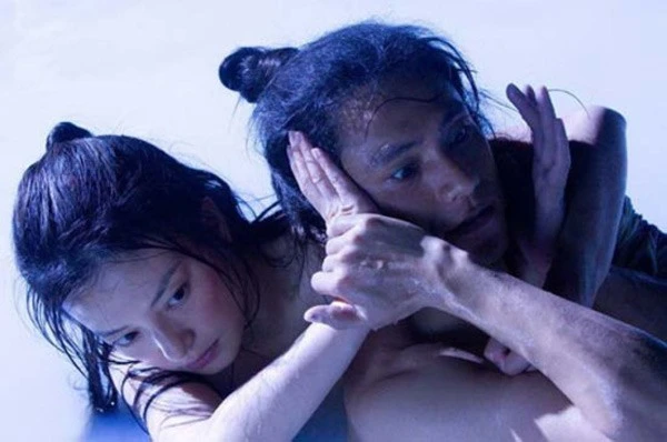 Triệu Vy và Trần Khôn trong phim Họa bì.
