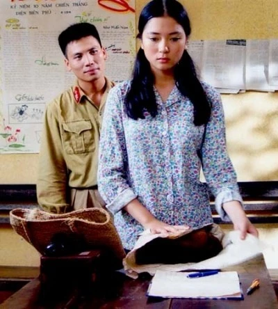 Hình ảnh của hoa hậu Nguyễn Thị Huyền trong phim. Nguyễn Thị Huyền.
