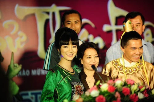 Giáng My được khán giả yêu mến sau vai diễn trong phim truyền hình về đề tài lịch sửHuyền sử thiên đô. Giáng My