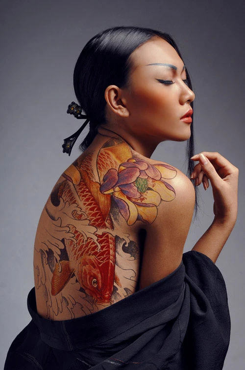 Sững sờ người đẹp Việt khoe thân với body painting ảnh 15 Sững sờ người đẹp Việt khoe thân với body painting ảnh 15