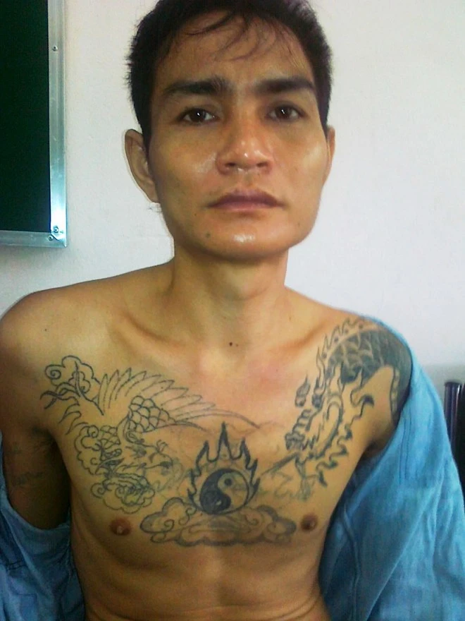 Lô Văn Bình tại cơ quan điều tra. Lô Văn Bình tại cơ quan điều tra.