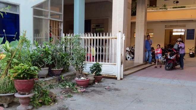 Hiện trường nơi phát hiện thi thể ông Lê Đình Nga. Hiện trường nơi phát hiện thi thể ông Lê Đình Nga.