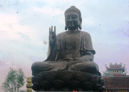 Đại tượng Phật Thích Ca Mâu Ni được đánh giá là lớn nhất Đông Nam Á.