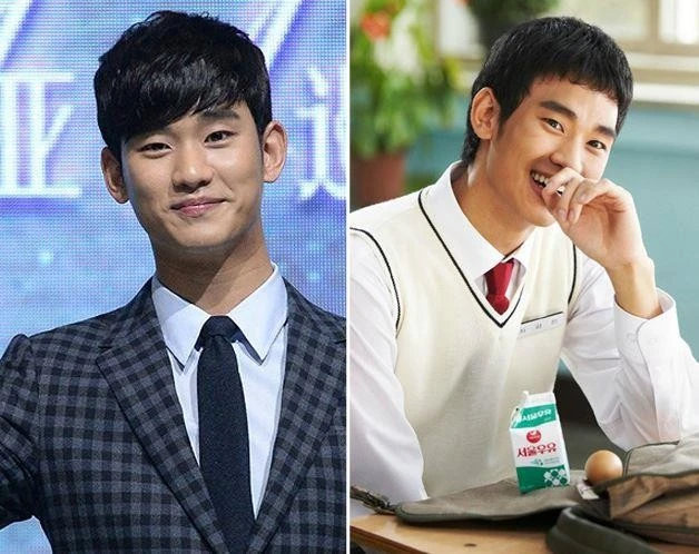 Mất 6 năm lăn lộn trên phim trường, Kim Soo Hyun mới trở thành nam diễn viên đắt giá nhất của điện ảnh Hàn. So với thờiWill It Snow for Christmas?(2009), Kim Soo Hyun không có nhiều thay đổi. Thuở mới vào nghề của của các sao Hoa - Hàn
