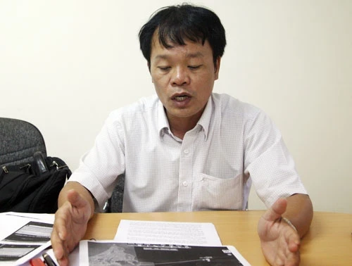 Ông Vũ Văn Đảo,Giám đốc Công ty cổ phần công nghệ Việt Séc. Ảnh:An Nhơn. Dao-1-1-JPG-2258-1382619480-8801-1411005