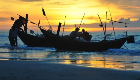 Về quê lúa khám phá cồn biển đẹp nhất xứ Bắc ảnh 1 Về quê lúa khám phá cồn biển đẹp nhất xứ Bắc