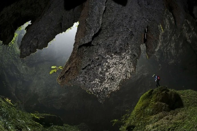 Hang Sơn Đoòng ở Quảng Bình, Việt Nam.