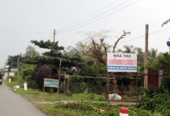 Nhà trọ nơi tiếp viên quán nhậu đồng ý cùng khách vào "mây mưa" với giá 200.000 đồng cho một lượt "tàu nhanh". 3