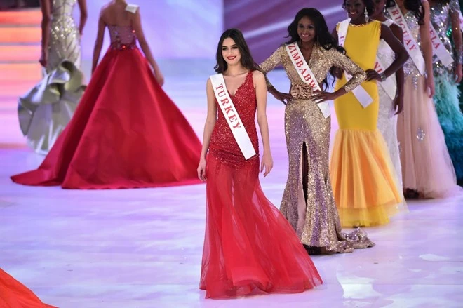 Hoa hậu Thổ Nhĩ Kỳ. Khoảnh khắc đăng quang của Hoa hậu Thế giới 2014